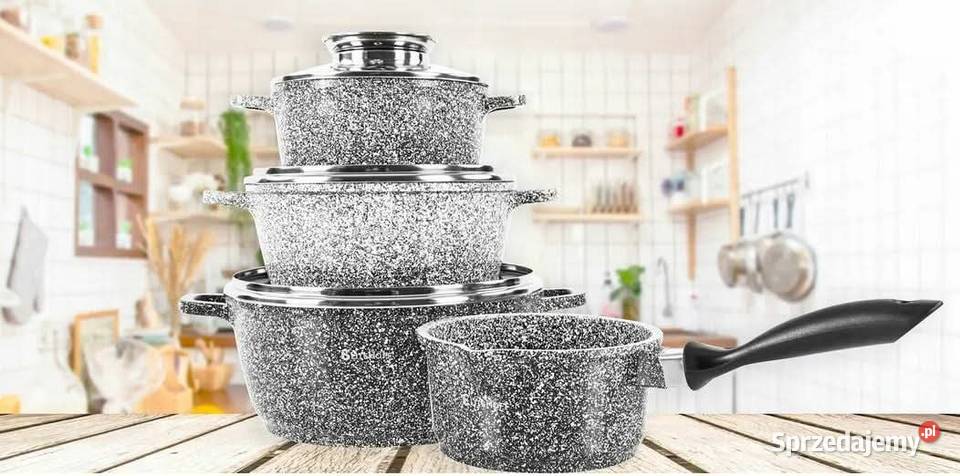 Garnki marmurkowe 4 wielkopolskie Poznań