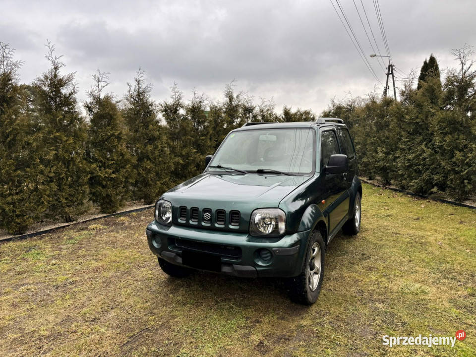 Suzuki Jimny 13 80 4x4 Klima 185000 bez rdzy III elektryczne lusterka