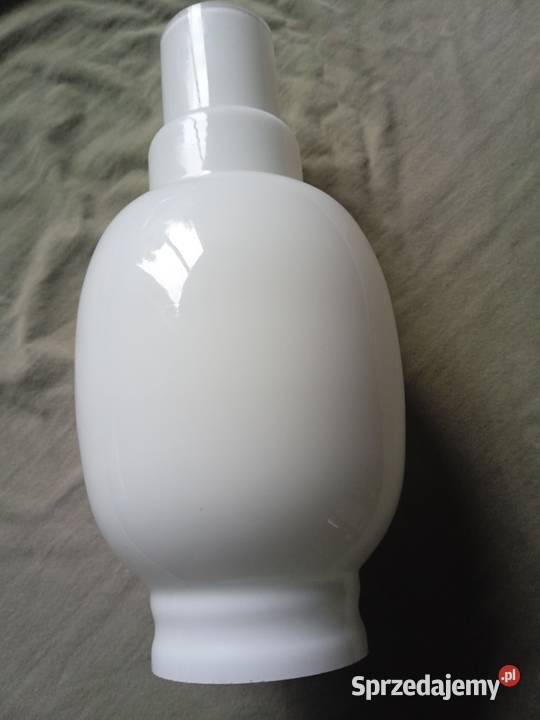 Klosz do lampy z białego szkła warstwowego