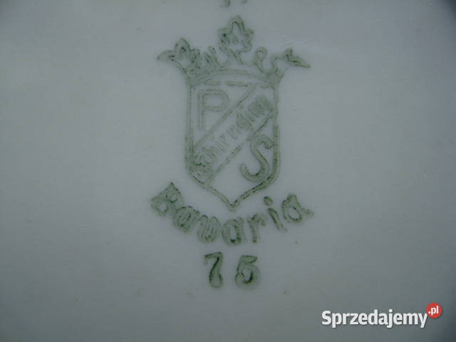 Starocie z PRL Porcelana niemiecka Bavaria z