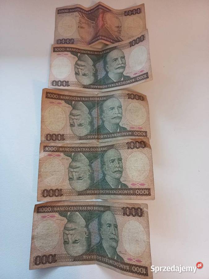 BanknotyBrazylia sprzedam