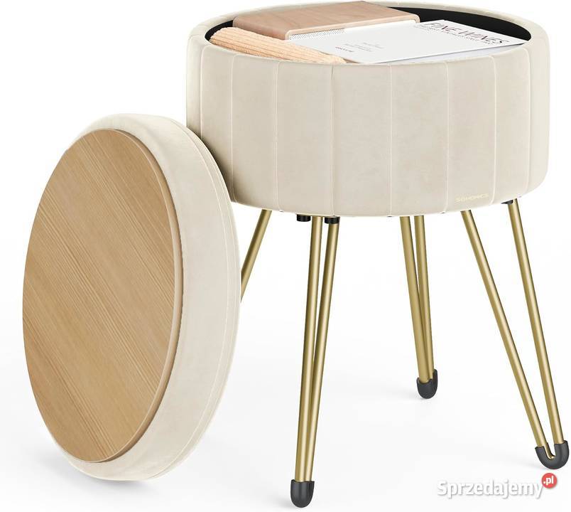 Taboret tapicerowany z funkcją stolika Ruda Śląska