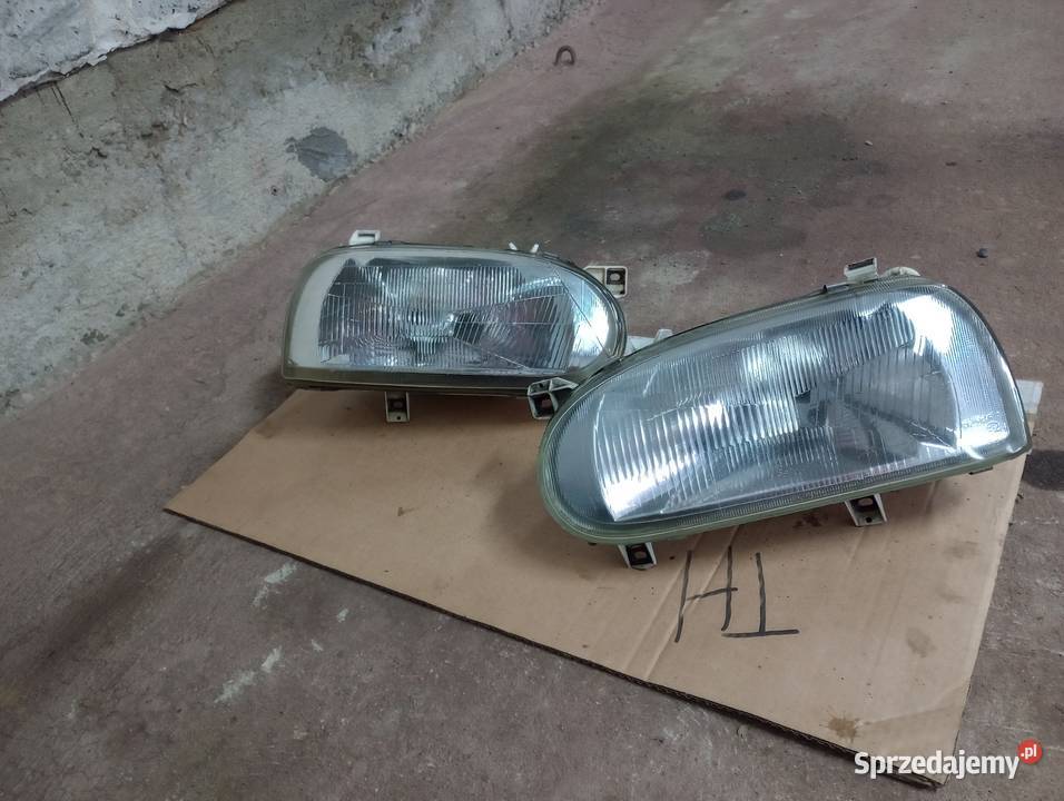 Lampy VW Golf III oryginalne lampy przednie Jaworze Górne