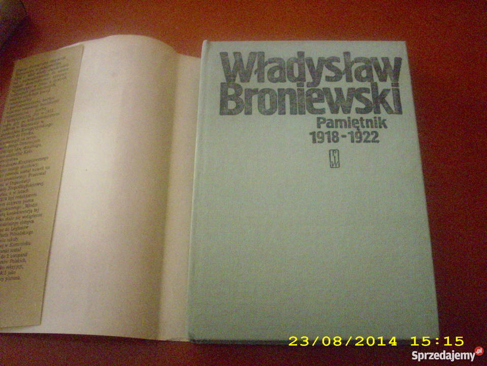 Wł Broniewski Pamiętnik 19181922 Goleniów
