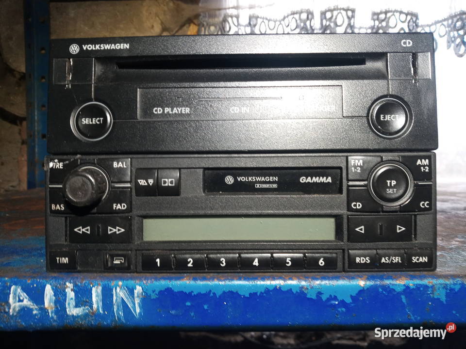 Radio VW gamma ze zmieniarką osobowe Turek