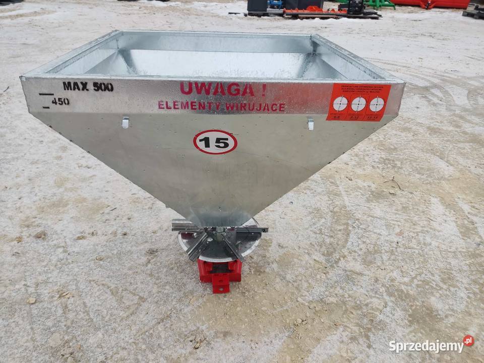 Mocny Rozsiewacz nawozów lejek kosz 200500L nieuszkodzony Lublin