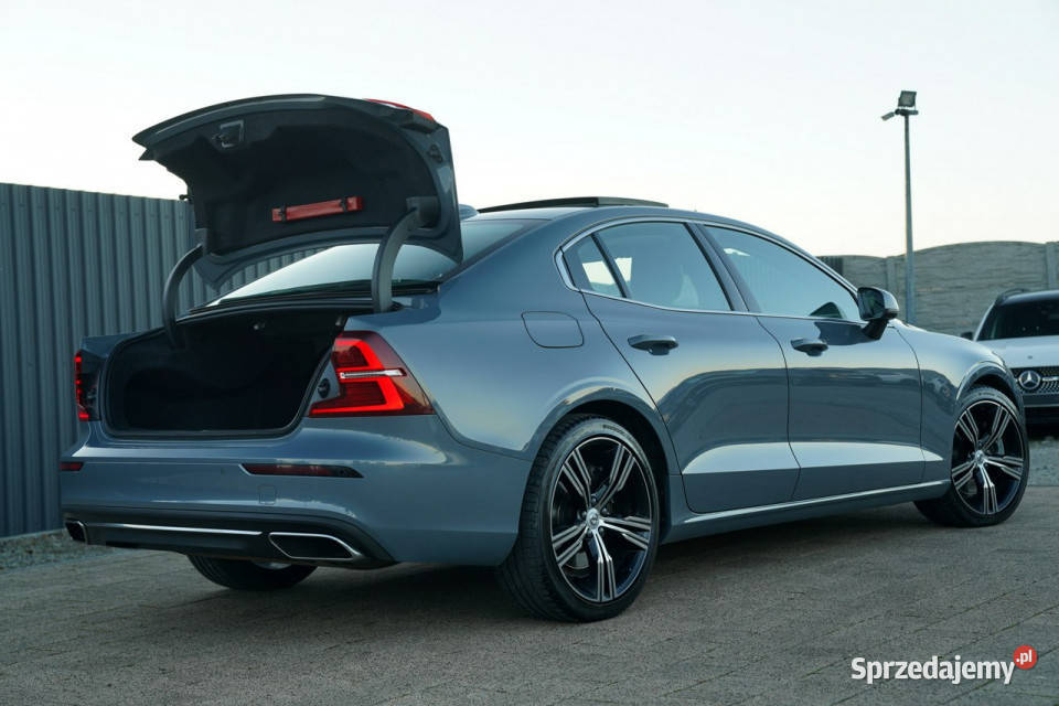 Volvo S60 RECHARGE panorama 4x4 ful led SKÓRA elektryczne lusterka S60 Otmuchów