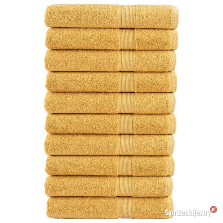 Ręczniki premium SOLUND 10 złote 100x200 mazowieckie sprzedam