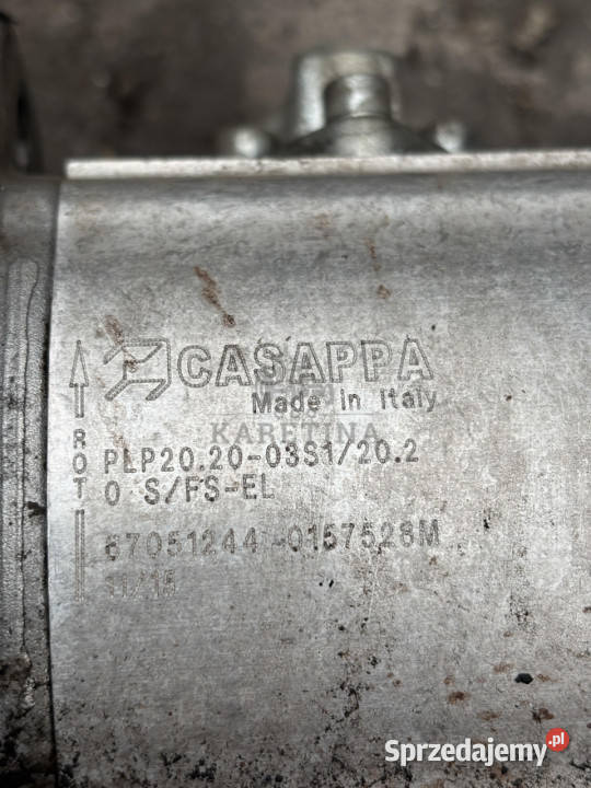 Casappa pompa hydrauliczna PLP202003S1202 wielkopolskie Jastrzębniki