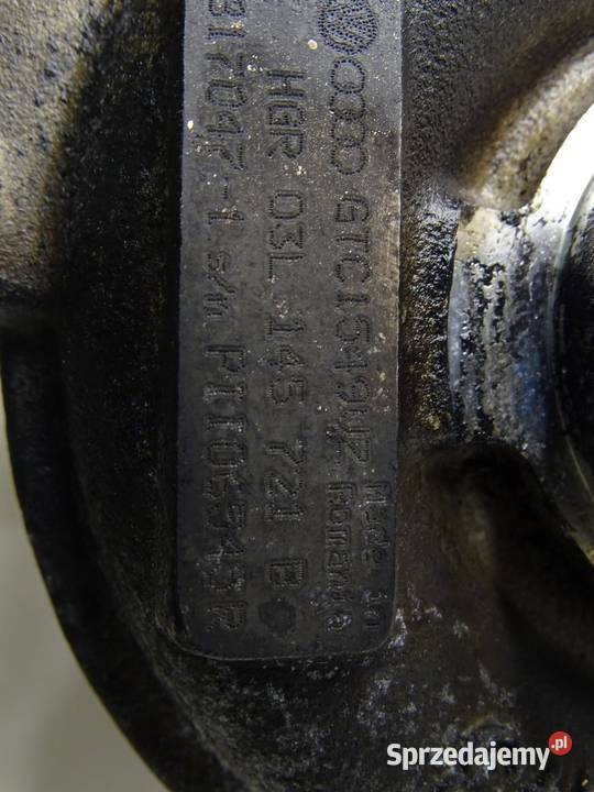 TURBO TURBOSPRĘŻARKA 03L145721B AUDI A4 B8 Q5 8R