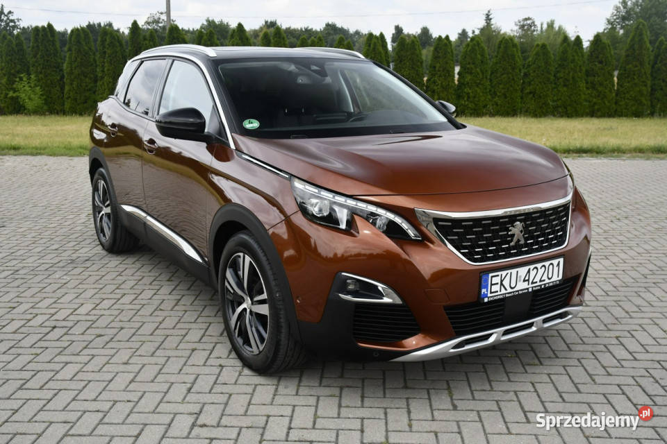 Peugeot 3008 12Turbo GTLineLedyBiXenonPanorama kamera cofania Kutno