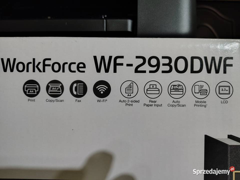Epson WorkForce WF2930DWF WiFi Drukarki i skanery Woźniki