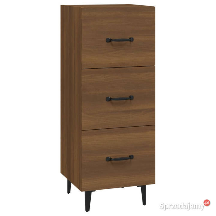 Szafka brązowy dąb 345x34x90 materiał mazowieckie Warszawa