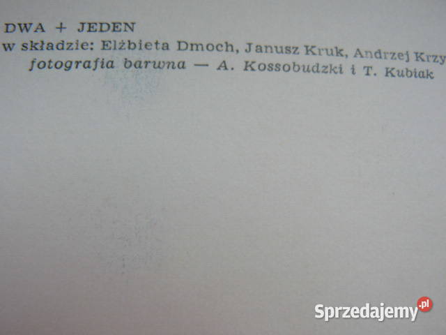 Zespol 2plus1Waldemar Koconstare Rzeszów