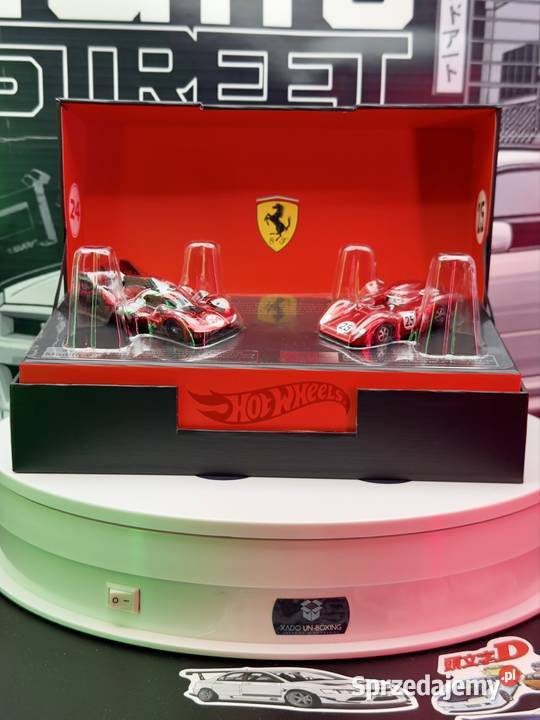 Hot Wheels Ferrari Collector Box 2Pack BOX 22 Wrocław