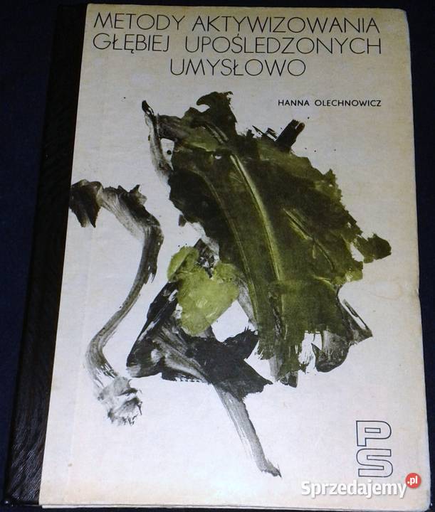 Metody aktywizowania głębiej upośledzonych Pozostałe sprzedam
