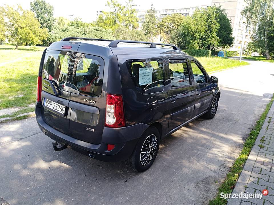 Dacia Logan 15d 2008r 7osobowa Rok produkcji 2008 Pruszków