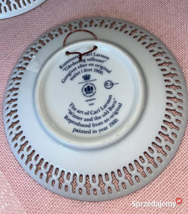 Talerzyk Royal Copenhaga Z limitowanych edycji