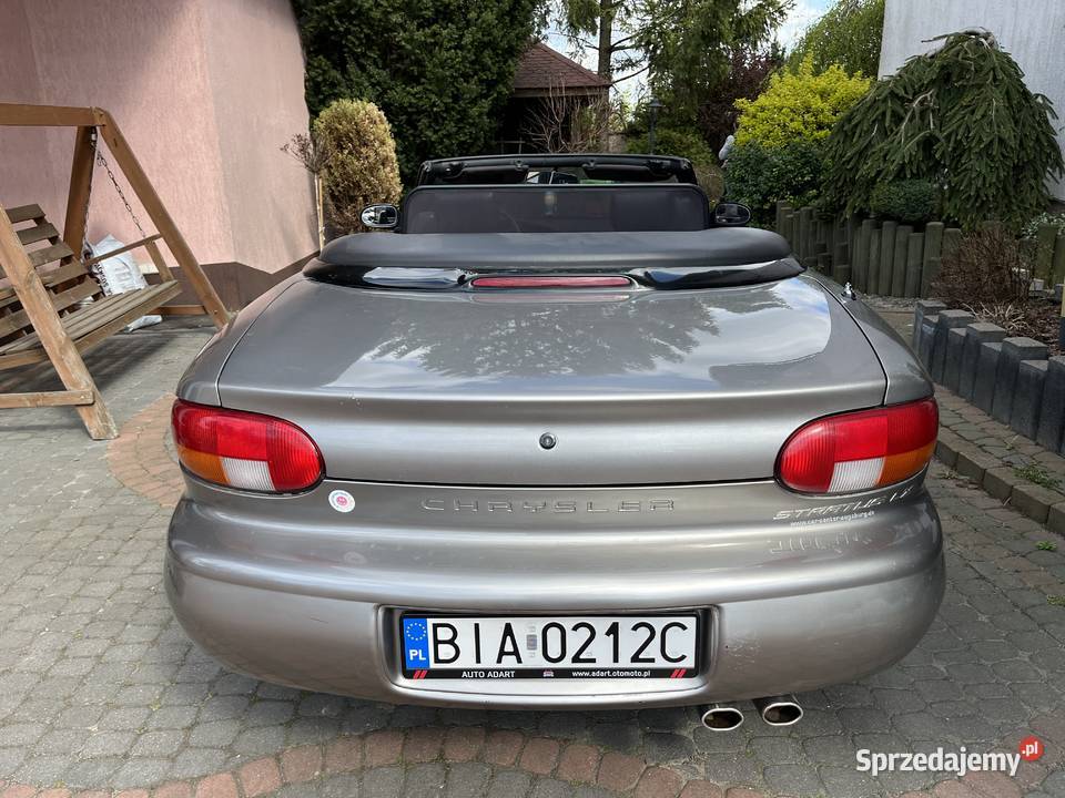 CHRYSLER STATUS CABRIOLET 25 AUTOMAT Rok produkcji 1998 Łapy