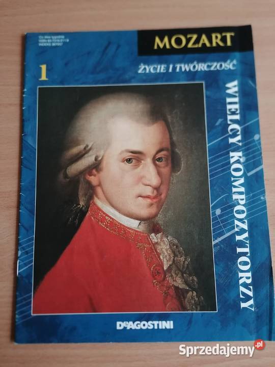Mozart czasopismo z serii Wielcy kompzytorzy Kultura i Rozrywka