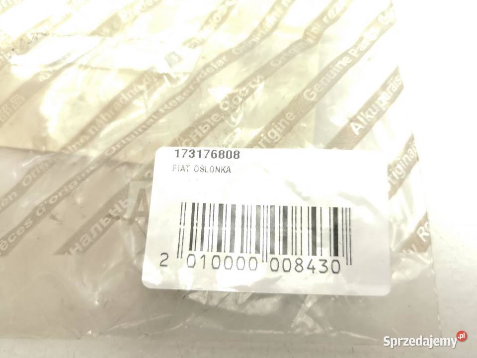 OSŁONA SZYNY FOTELA FIAT PUNTO 2000 173176808 sprzedam