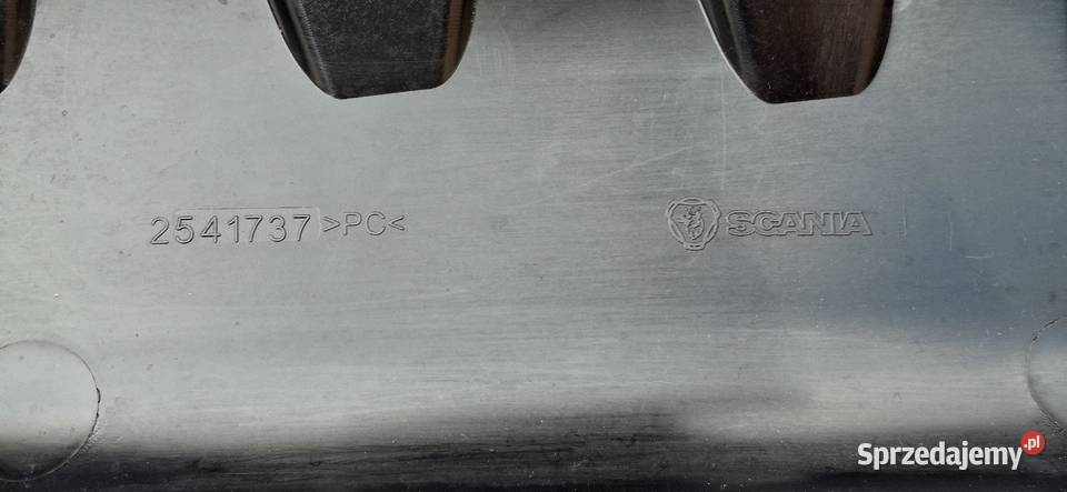 SCANIA R S BLENDA PRZECIWSŁONECZNA DASZEK OSŁONA ciężarowe Bieleń