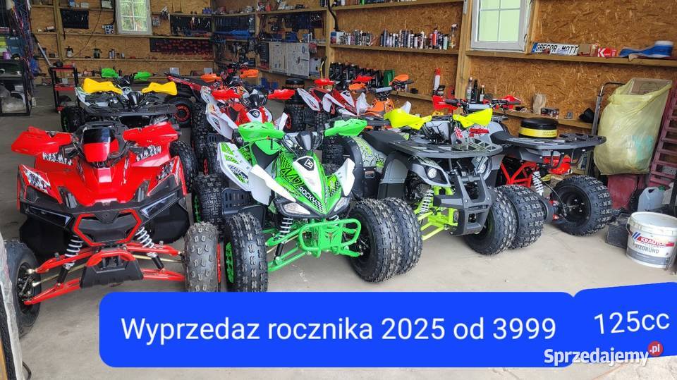 Nowy quad atv 125 z wstecznym barton marka Biskupice Oławskie