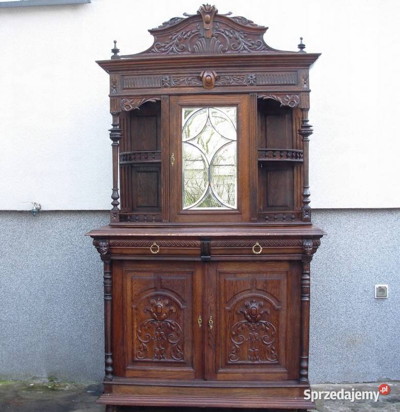 Kredens neorenesansowy antyk mazowieckie Warszawa