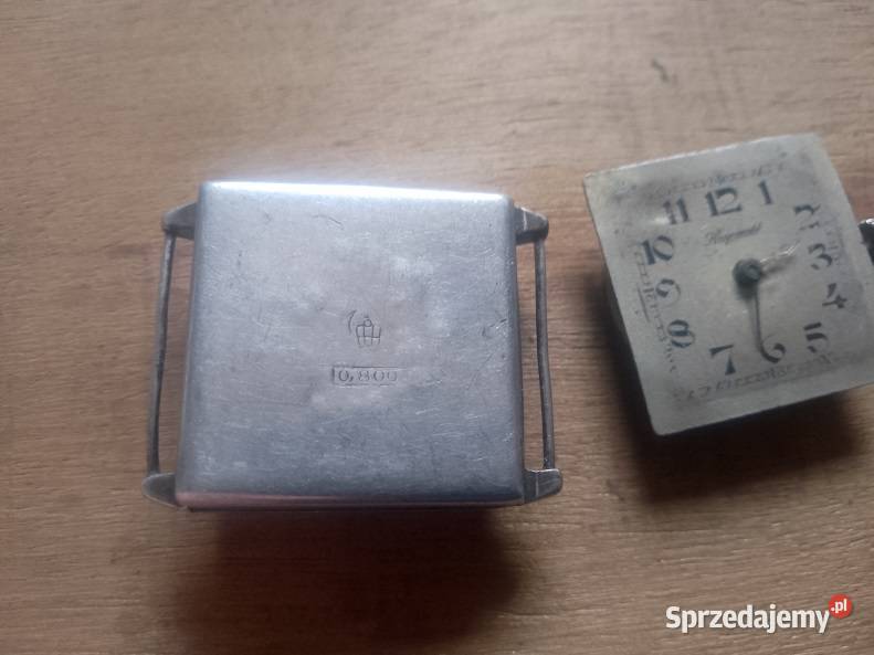 Zegarek srebrny stary Milejewo