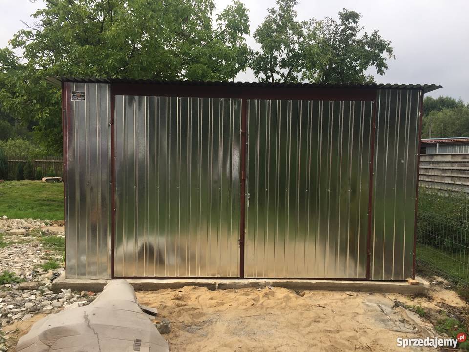 Garaż blaszany 3x5m ocynk transport i montaż Warszawa