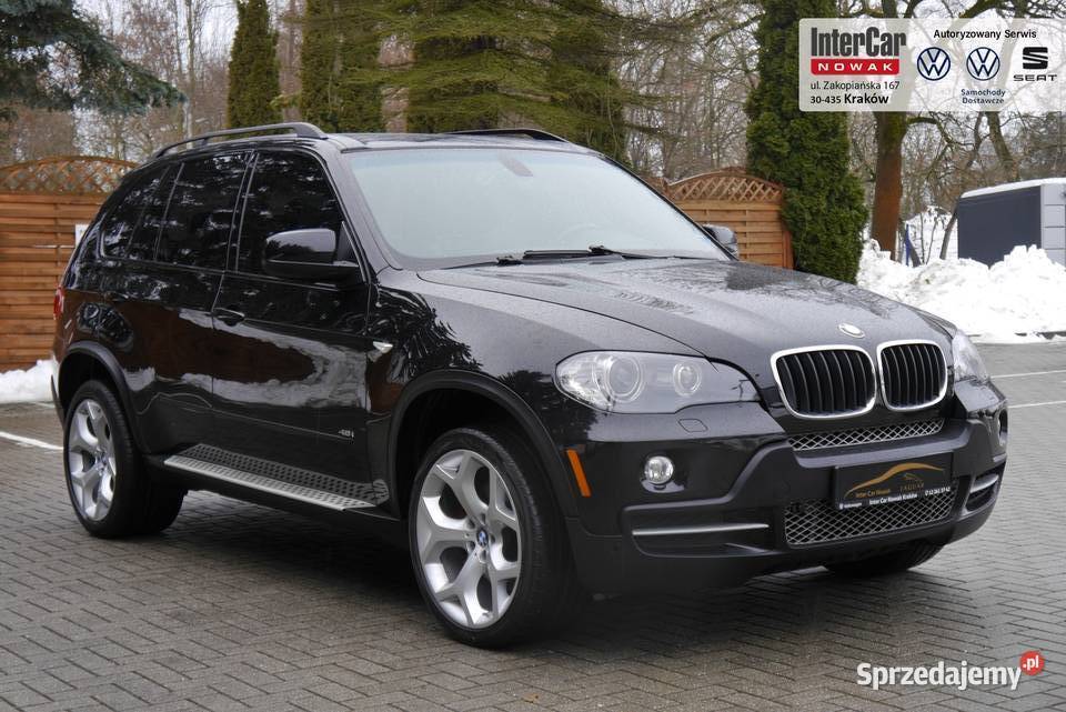 E70 BMW X5 48I XDRIVE Przebieg 146 728 2007 nieuszkodzony Kraków