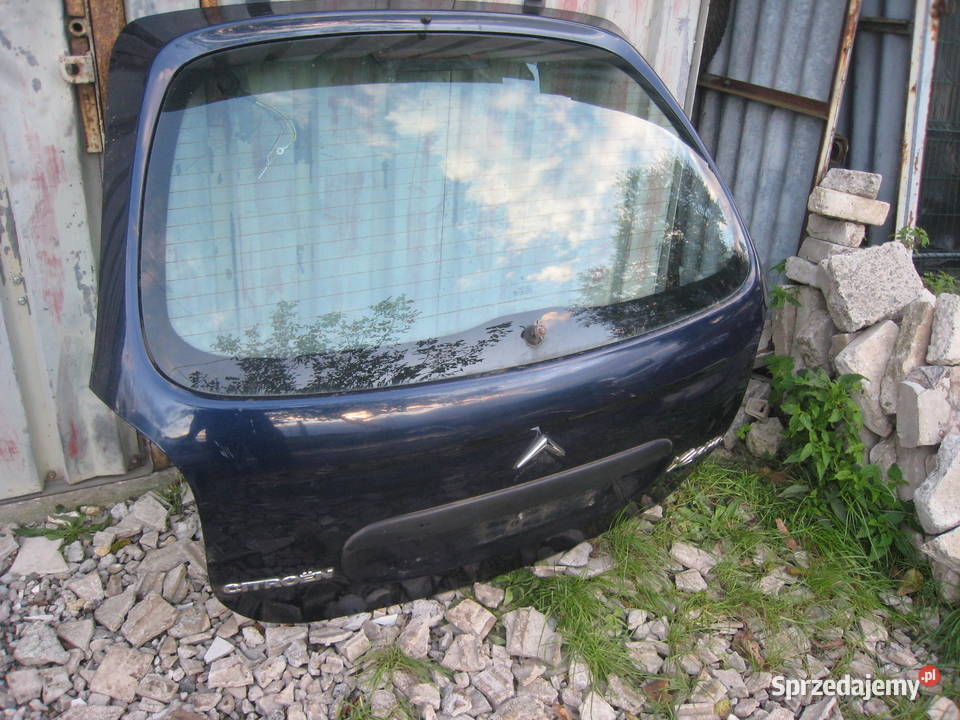 Klapa tylna tył Citroen Xsara Picasso granatowa Klapy bagażnika Motoryzacja Kraków