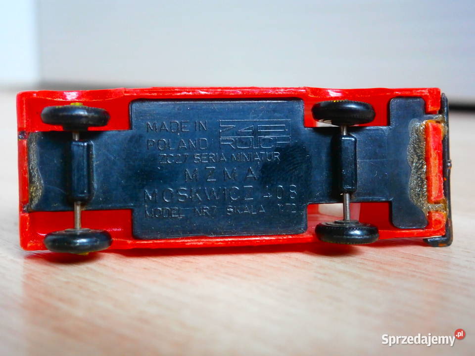 Moskwicz 408 ZC27 172 Ruch miniatura PRL