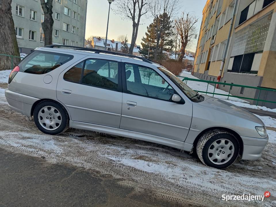 PEUGEOT 306 kombi 2003poj 14 benz8zaworowy z srebrny Elbląg sprzedam