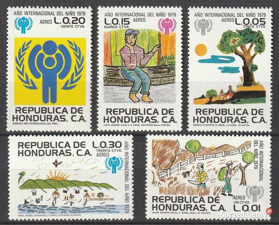 HONDURAS UNICEF 1979 CZYTE
