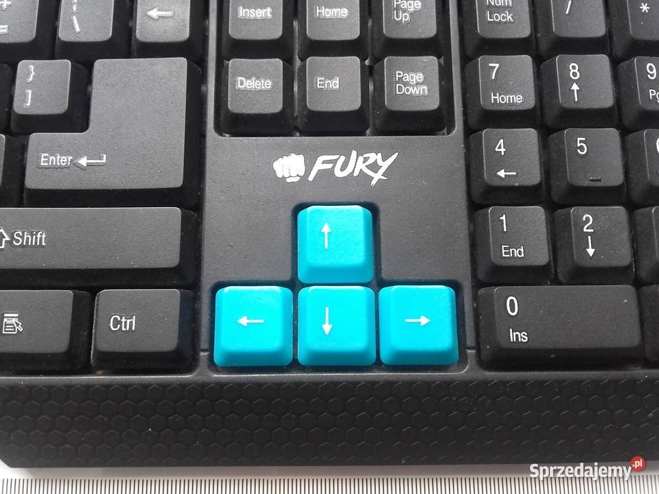 Klawiatura USB Fury HORNET używana sprawna w