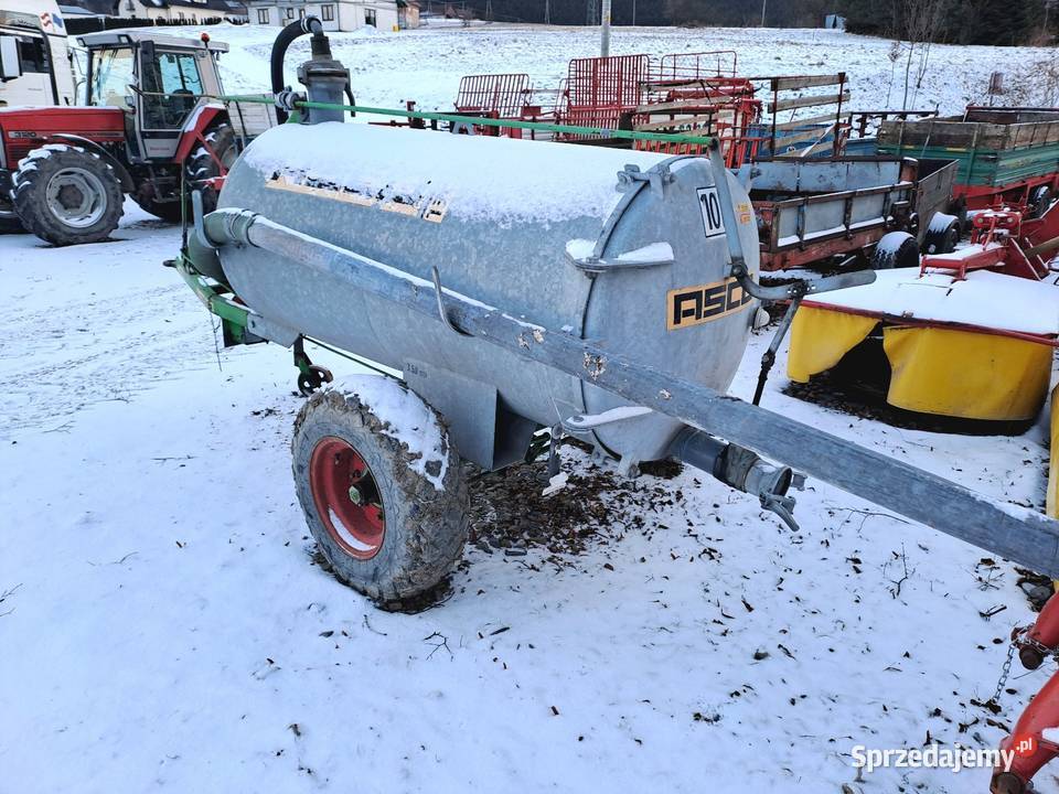 Beczka asenizacyjna beczkowóz asco 1700 litrów Limanowa