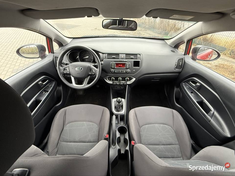 Kia Rio Super Stan 104 przebieg elektryczne lusterka dolnośląskie Legnica