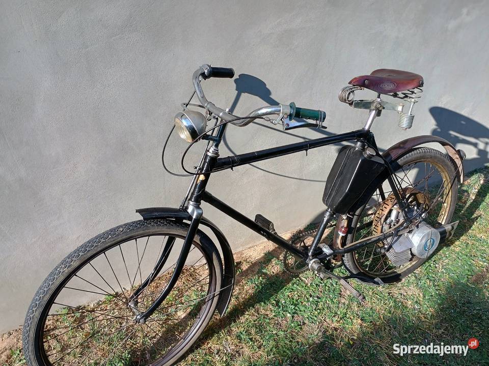 Rower z silnikiem FichtelSachs Saxonette 60 Kurzętnik