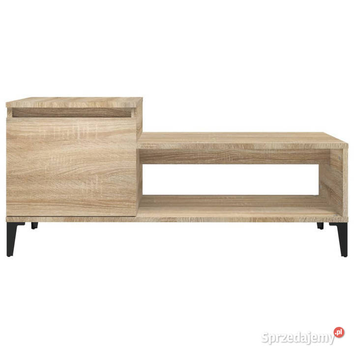 Stolik kawowy dąb sonoma 100x50x45 materiał Stoły Warszawa
