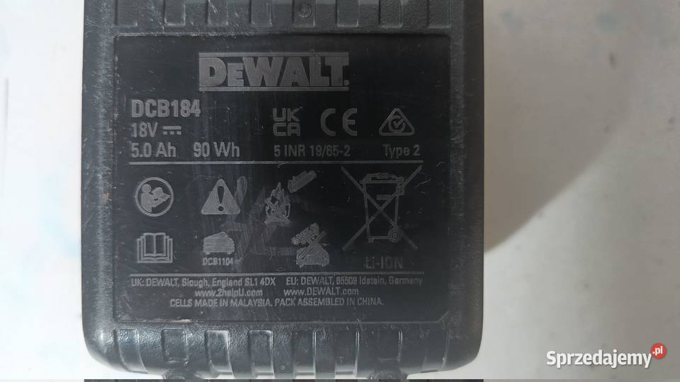 Akumulator Dewalt 18V5Ah Katowice