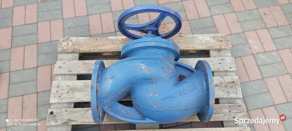 zawór kulowy zwrotny KSB BOAH GG25 PN16 DN200