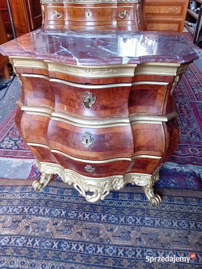Komoda barokowa komoda brzuchatka lubelskie Tarnogród