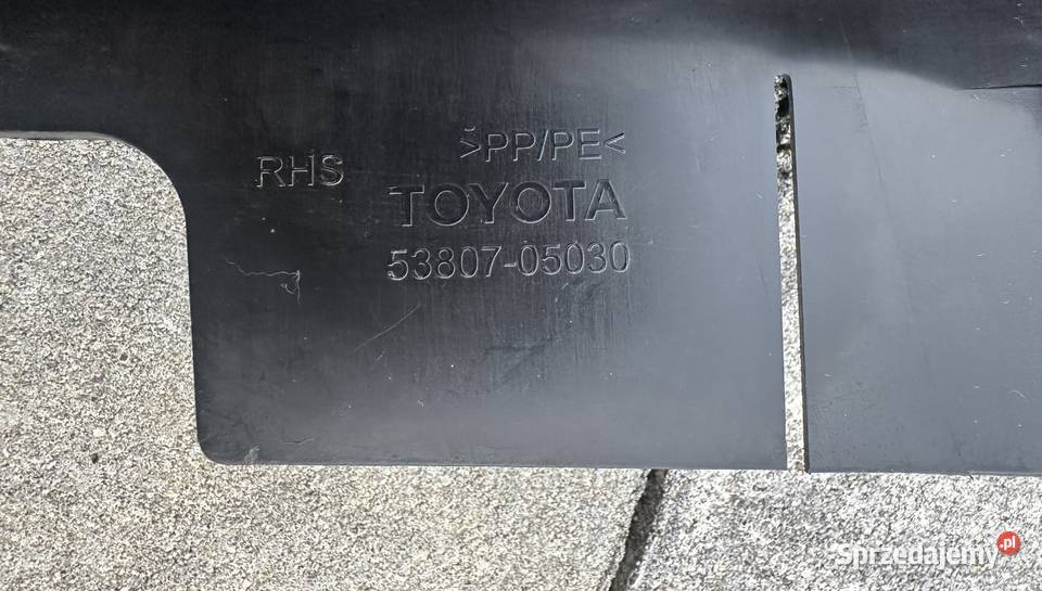 TOYOTA AVENSIS T27 LIFT T29 OSŁONA BŁOTNIKA Białystok