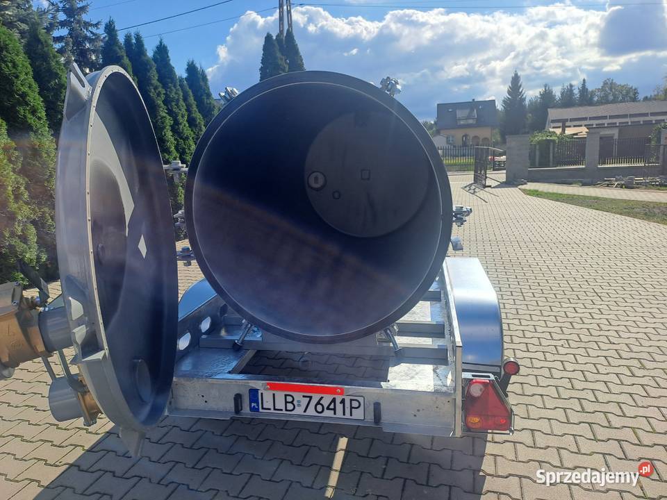 Przyczepka Beczka do Bentonitu Przewiertów lubelskie