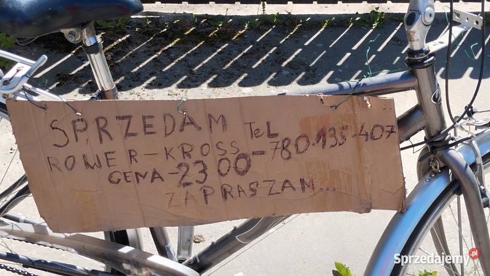 Sprzedam rower Kross 2300 Tuczempy sprzedam