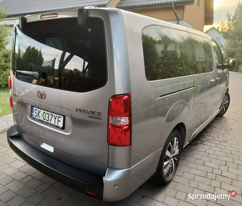 Toyota Proace Verso Family long na gwarancji dolnośląskie Wrocław