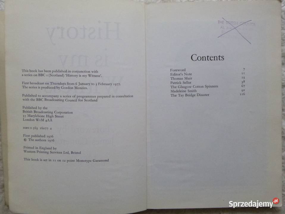 History is My Witness angielsku mazowieckie Warszawa