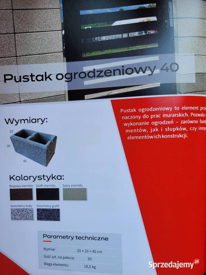 Pustak ogrodzeniowy 11 podlaskie Hryniewicze