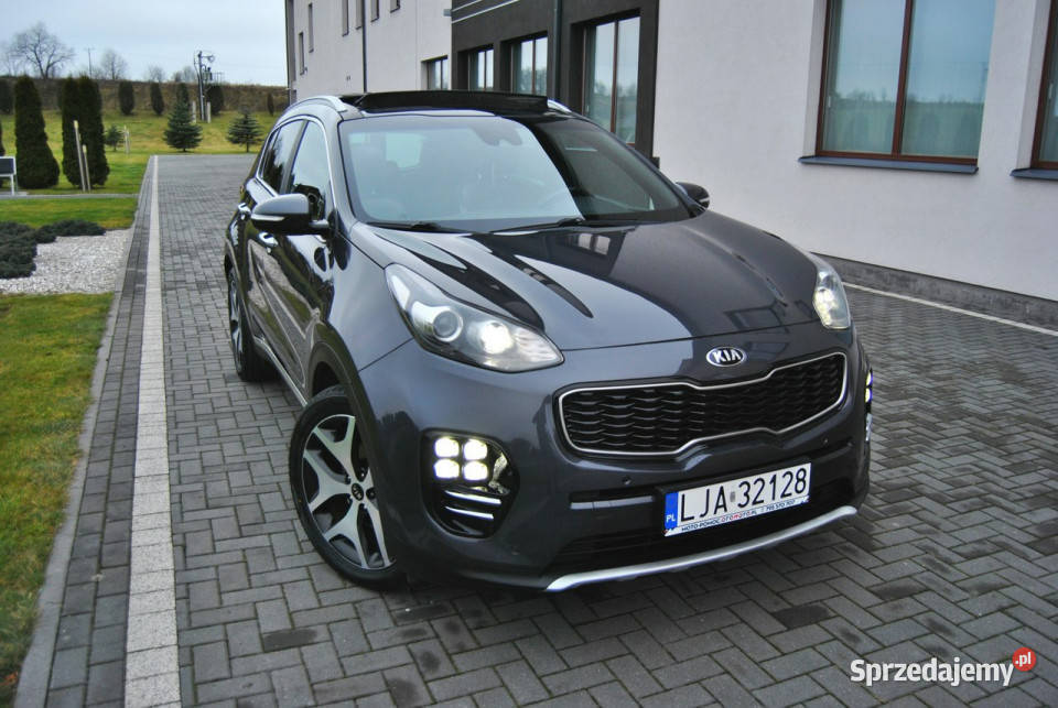 Kia Sportage GTline Kamera cof SKÓRA LEDY GPS serwisowany w ASO Modliborzyce